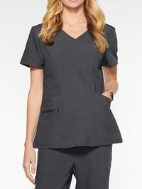 Scrub Top by Aura Naturale, Style: 94003-PWT